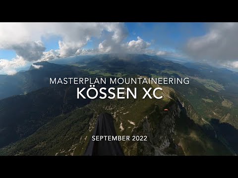 Autumnal XC Flight at Kössen