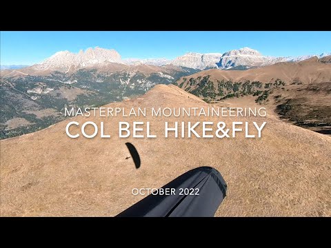 Col Bel Hike&amp;Fly (Val di Fassa, Dolomites)