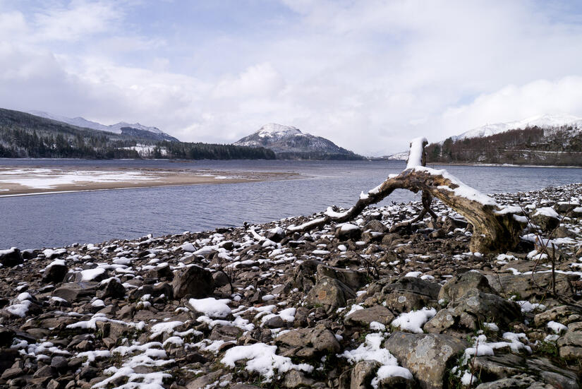 View over Loch Laggan