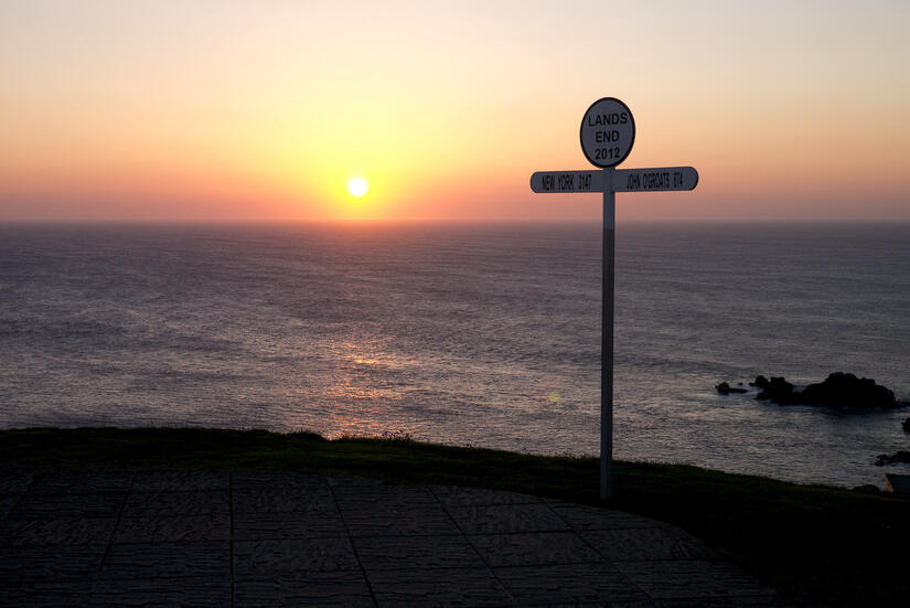 Sunset at Lands End