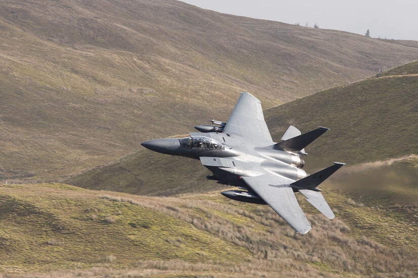 F15 Eagle through the Exit