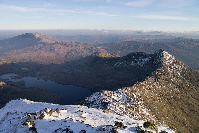 View over Y Lliwedd