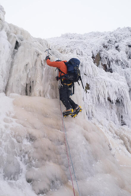 Neil leading the last step