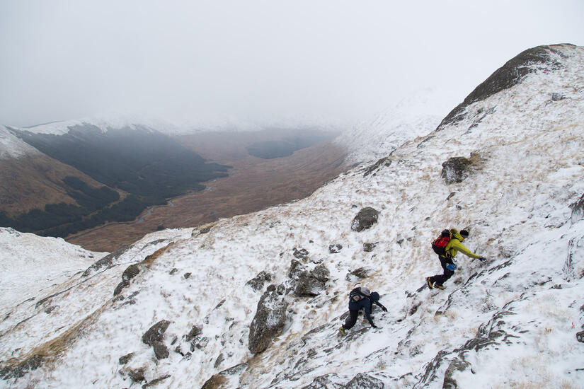 Start of the snow