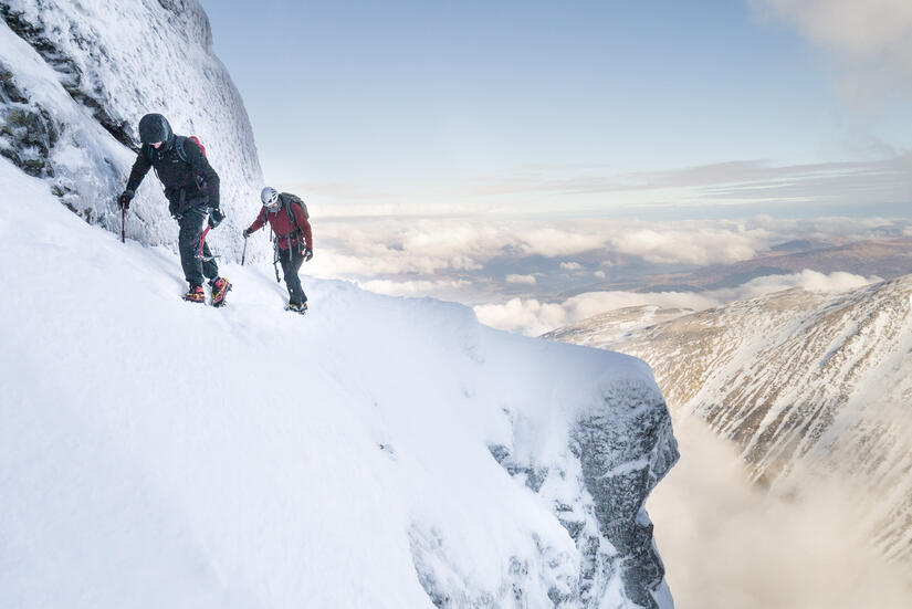 Soloing Eastern Traverse