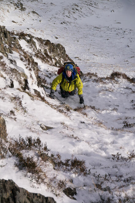 Start of the North East Ridge