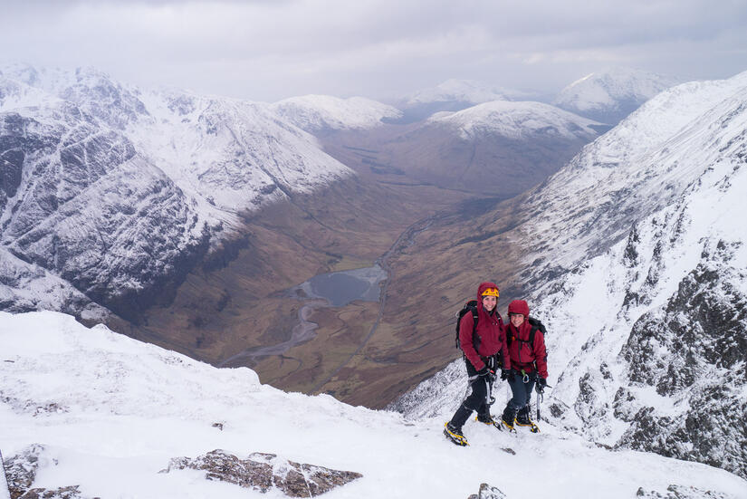 Glencoe from Aonach Eagach