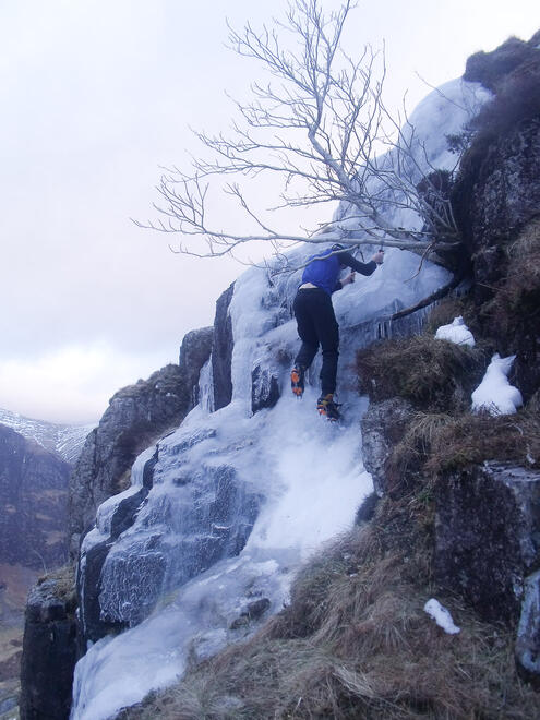 Ice Bouldering