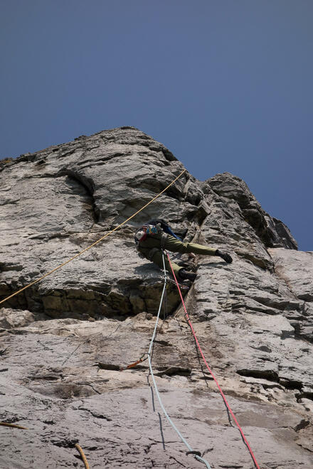 Neil climbing Fetish