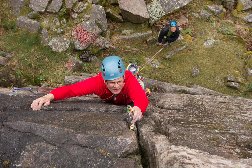 Climbing in the Lakes