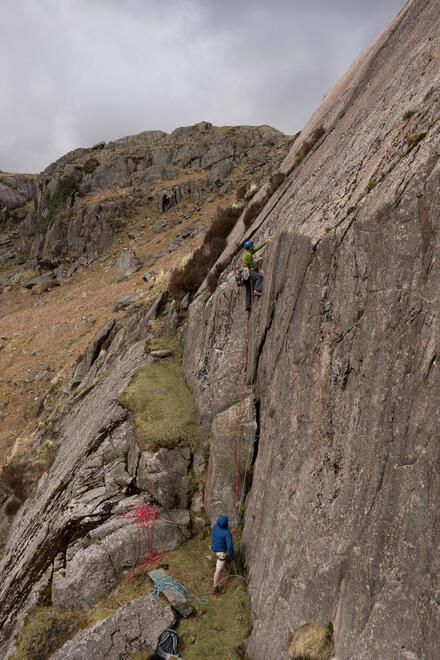 Climbing in the Lakes