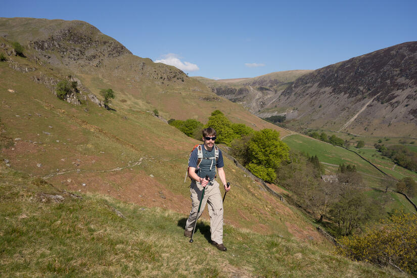 Traversing above Glenridding