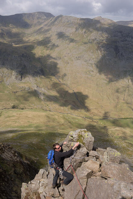 On the pinnacles