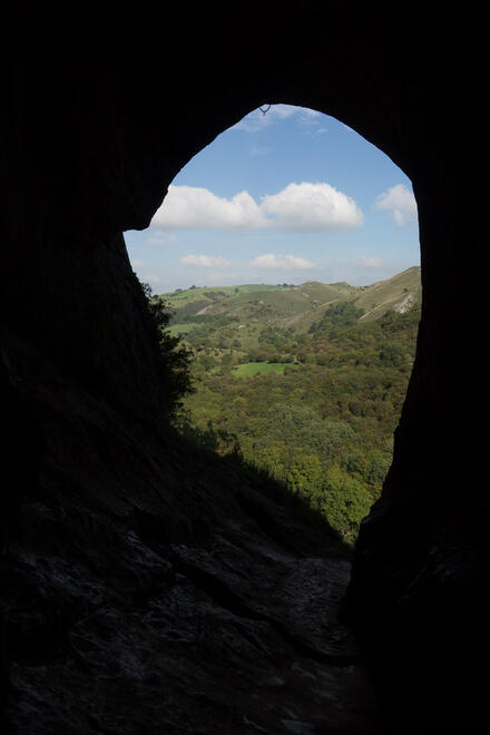 View from Thor's Cave