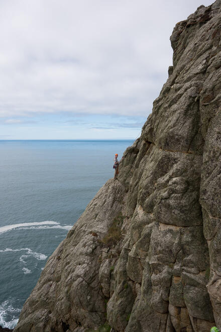 Neil on the Devil's Slide