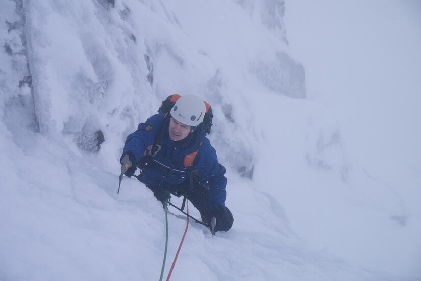 Great ice at the end of Hadrian's Wall Direct