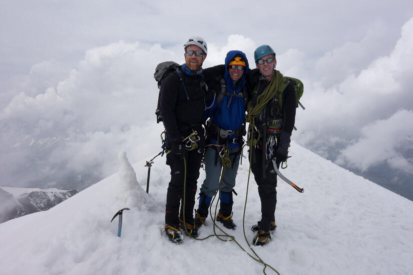 Breithorn Summit Photo