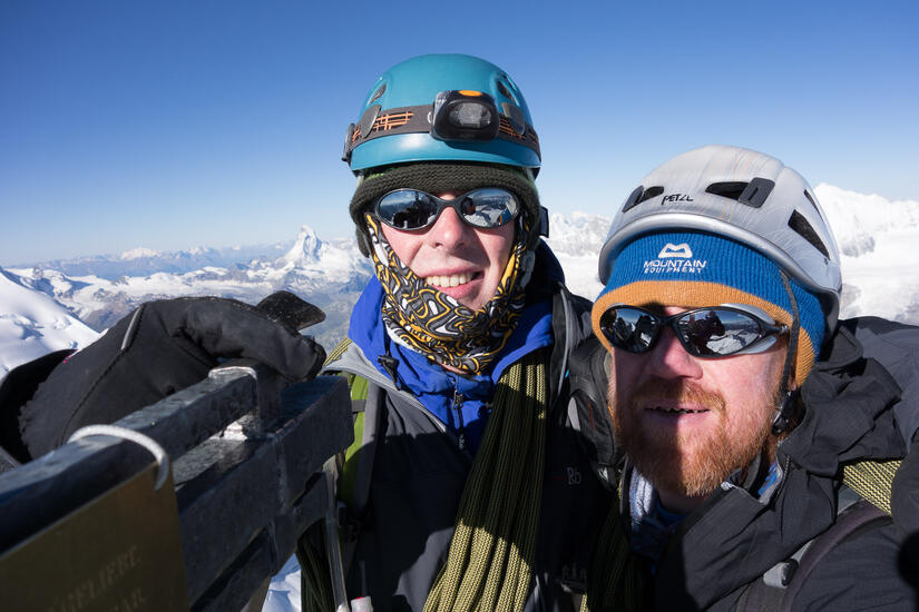 Nadelhorn Summit Photo