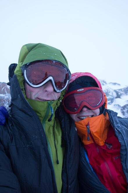 Cold in the coire