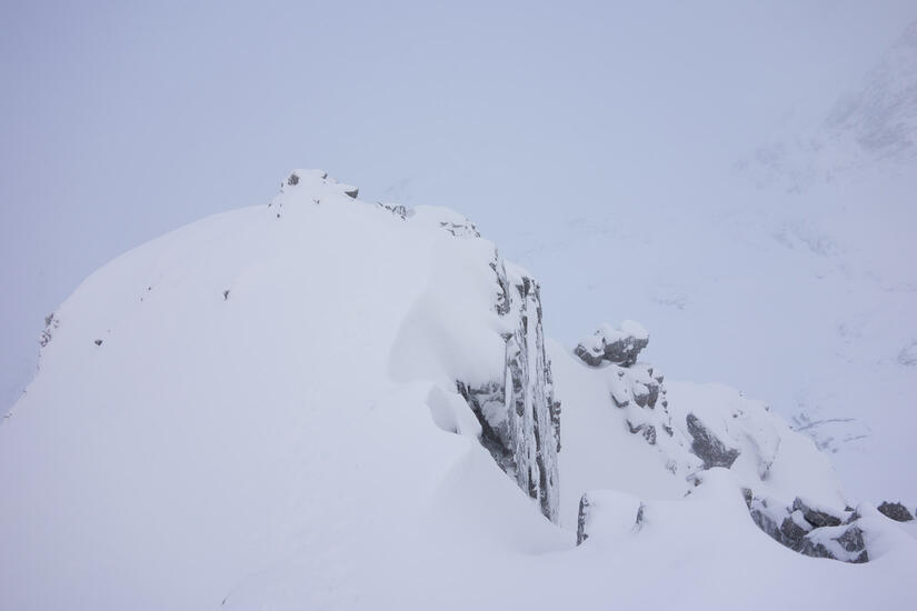 Brilliant scrambling on Ledge Route