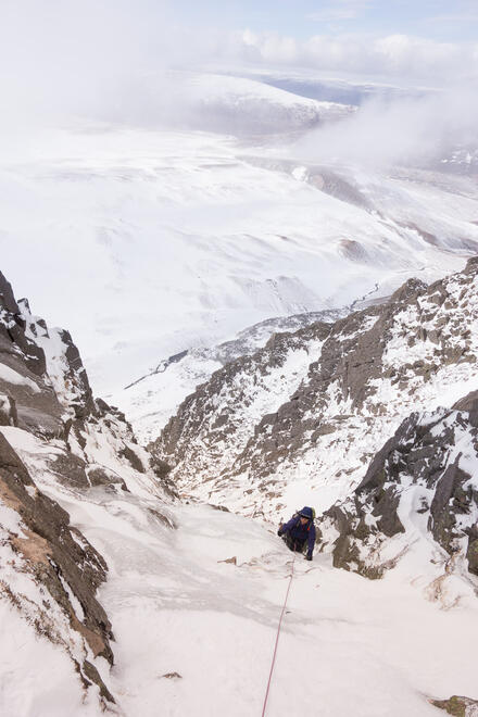 On the icy scrambling