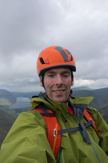 Me in front of Wasdale