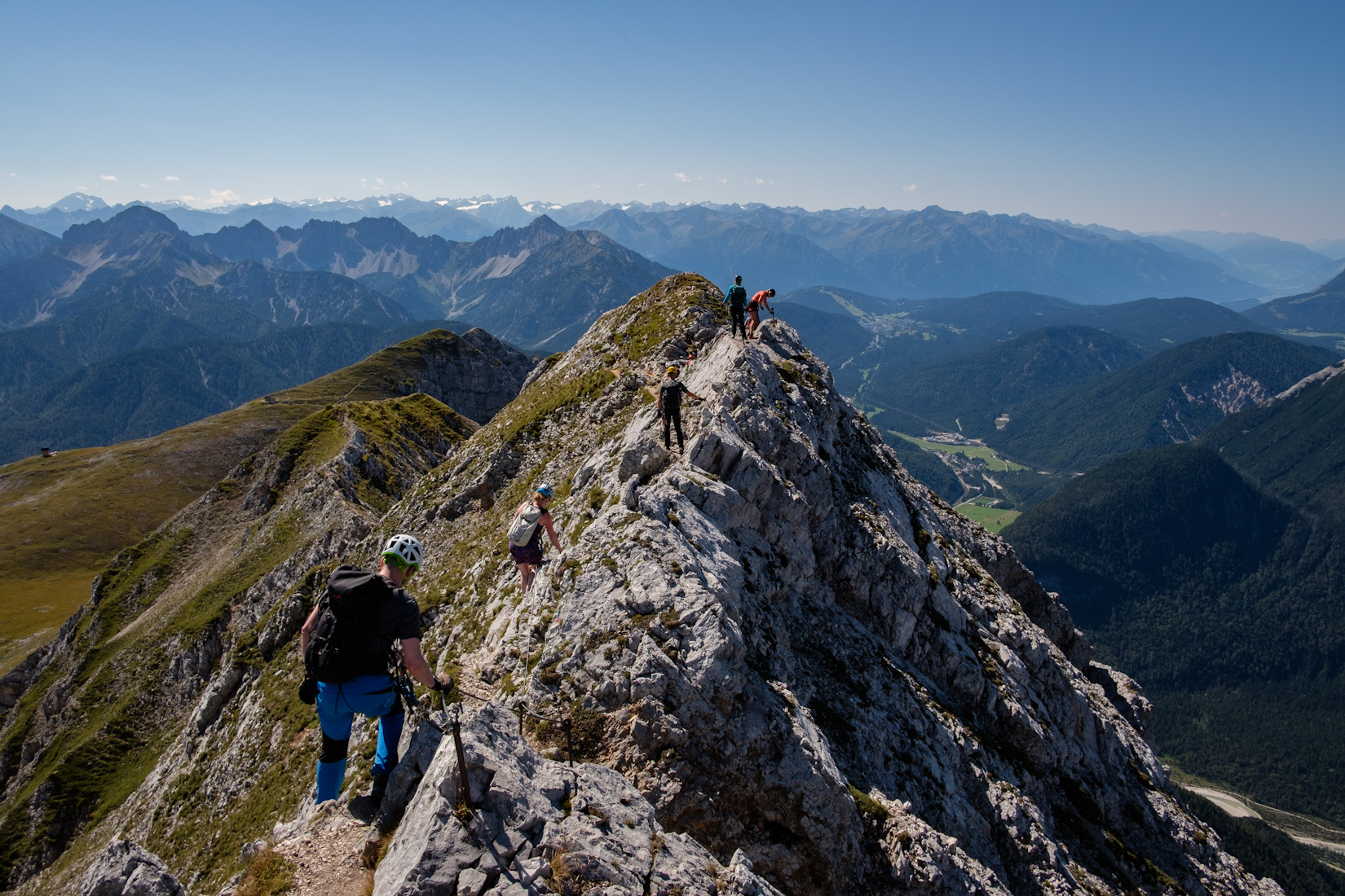 Mittenwalder Höhenweg Klettersteig | MasterPlan Mountaineering